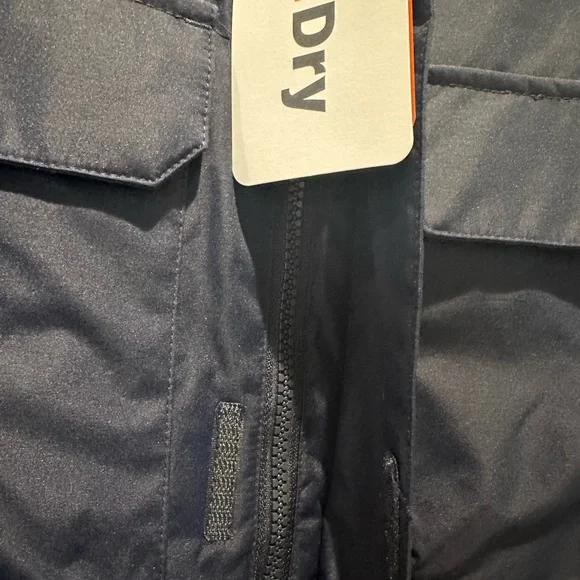 Bass Outdoor Water resistance unisex navy jacket Size L - Picture 5 of 15